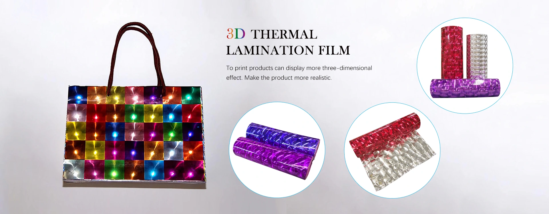 Déantúis Scannán 3D Lamination Teirmeach